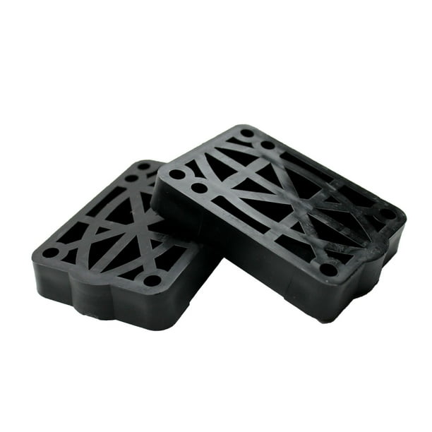 METHOD Skateboard Longboard Riser Pads HARD PLASTIC 1/2" PAIR Walmart