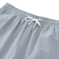thumbnail image 5 of asjyhkr Mens Shorts Cotton Loungewear Drawstring Elastic Waist Plus Size Sleep Pajama Shorts with Pockets for Casual(M-5XL), 5 of 9