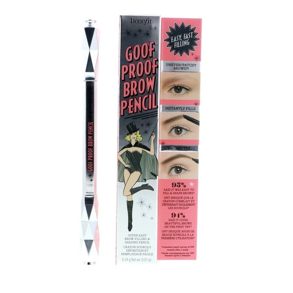 Benefit Goof Proof Brow Pencil, Medium, 0.01 Ounce