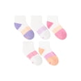 thumbnail image 4 of Hanes Girls Ankle Socks Value Pack, 5-Pack, Absolute Active Ankle Socks for Girls, 4 of 7