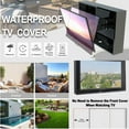 thumbnail image 6 of Ageszoe Outdoor TV Cover 38-42inch Weatherproof with Bracket,Durable UV Resistant Television Enclosure, 6 of 11