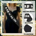thumbnail image 5 of RIP to My 20s Sash and Crown, Rip 20s Birthday Decorations 30th Birthday Sash and Tiara for Women Her Rip Twenties Death to My 20s Funny Thirty Gothic Birthday Party, 5 of 6