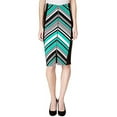 thumbnail image 4 of XOXO Womens Midi Pencil Skirt, Multicoloured, Juniors, Medium, 4 of 5