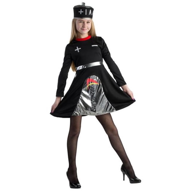 Dress Up America 809-M Robe Fille Batterie Energizer, Moyen