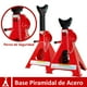 thumbnail image 4 of Torre Auto 3 Toneladas Soporte Acero 2 Piezas Gutstark Taller Rojo, 4 of 7