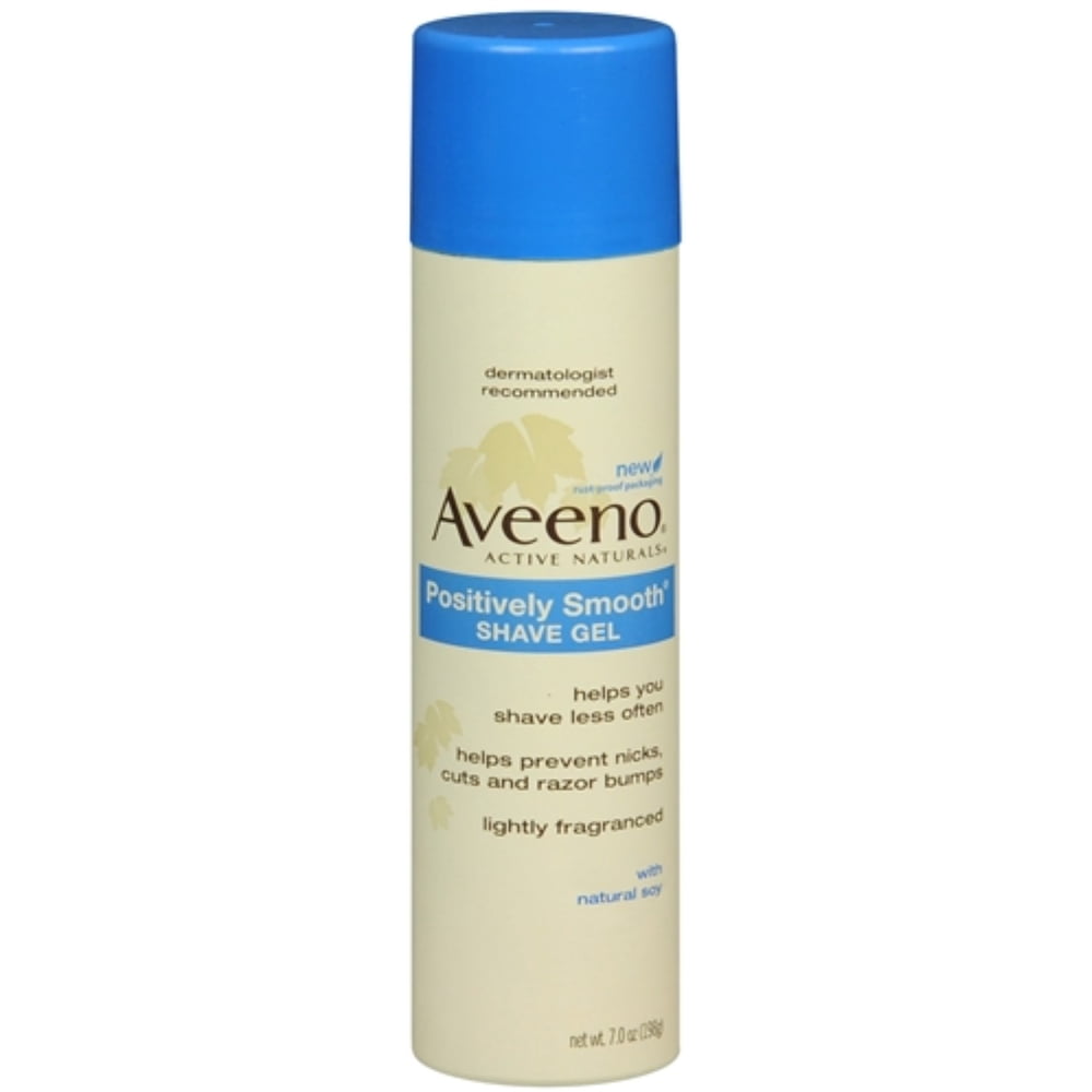 2 Pack AVEENO Positively Smooth Shave Gel 7 oz