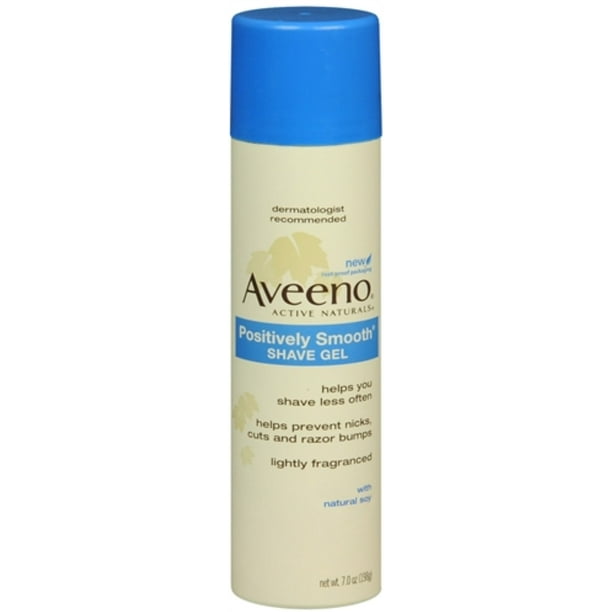 AVEENO Positively Smooth Shave Gel 7 oz (Pack of 2)