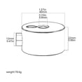 thumbnail image 4 of 1PC Batking Aluminum Drum Quick-set Cymbal Mate Nut Percussion Instrument Parts, 4 of 10