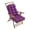 Purple, variant on Taotanxi Outdoor Chair Cushions Set of 2 for Patio Furniture, Waterproof Tufted Overstuffed Patio Furniture Cushions, Thick Outdoor Seat Cushion, 18.9" X 18.9" X 5", Purple