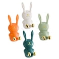 thumbnail image 4 of FONDOTIN 4Pcs Bag Hooks For Wall Abs Material Simple Structure For Home Decor Room Organization, 4 of 8