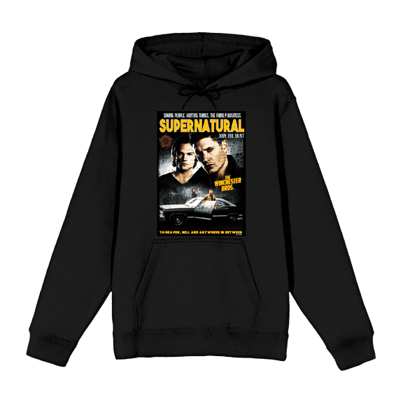Harry Potter Chibi Characters & Glowing Sword Long Sleeve Adult Hooded Sweatshirt-XS