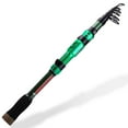 thumbnail image 1 of Sougayilang Spinning Telescopic Fishing Rod Carbon Fiber Pole with EVA Handle and Metal Reel Seat, 1 of 8