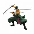 thumbnail image 4 of ONE Piece- Roronoa Zoro-2 Action Figure Miniature Toy Figure (Doll) Special Edition for Car Dashboard, Decoration, Cake, Office Desk & Study Table, 4 of 8