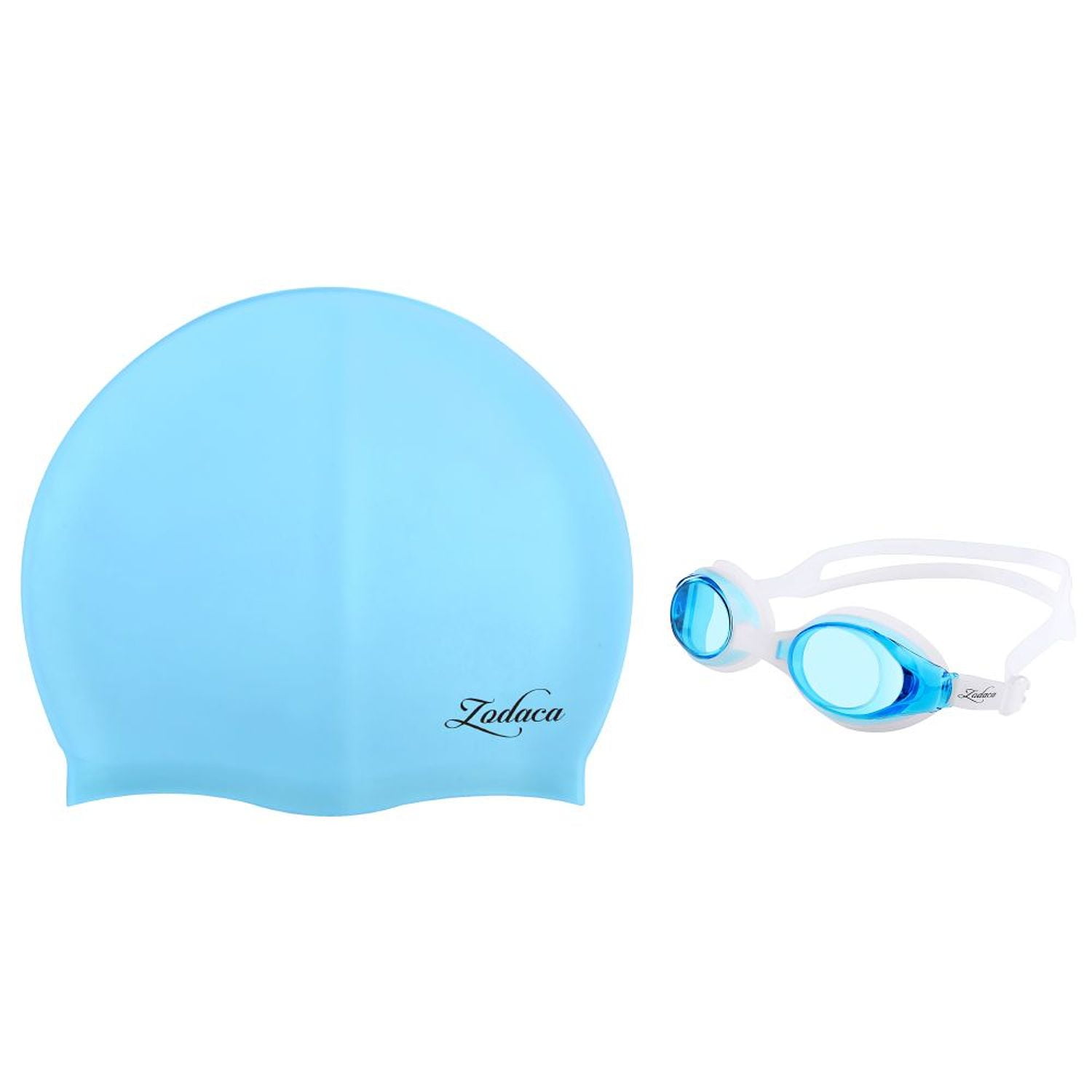 swimming goggle for kids by Zodaca Kids Boys Girls Child Children Adjustable Non-Fogging Anti Fog UV Protection Swimming... by