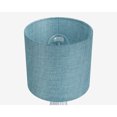 thumbnail image 3 of Grandview Gallery 16 Inch Glass Lamp w/ Turquoise Linen Shade, Set of 2, 3 of 9