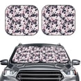 thumbnail image 2 of Fotbe Lilies Flowers 2-Piece Car Windshield Sun Shade | Sun Blocker for Car Windshield | Foldable Automotive Interior Accessories for Sun Protection-Large, 2 of 7