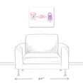 thumbnail image 3 of Creative Products Jellyfish Equation 16x20 Canvas Wall Art, 3 of 5