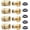4 Sets, variant on Ron Garden Hose Quick Connect: Solid Brass — Leak-Proof — Heavy Duty Fitting | Car Wash / Garden for Ladies & Gentlemen & Homeowners(2 Sets)
