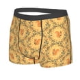 thumbnail image 5 of Goofa Cartoon Squirrel Printed Men's Boxer Briefs Underwear, Moisture-Wicking Underwear, Trunk,Soft and Breathable Cotton Underwear-Small, 5 of 9