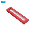 thumbnail image 3 of Uxcell Pen Gift Box, 8 Pack Empty Pen Case Cardboard Case with Clear Window Pen Display Box, Red, 3 of 5
