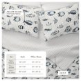 thumbnail image 3 of Coastal Quilt Set - Lightweight, Soft, All-Season - 2-Piece Reversible Bedding Set (Twin / Twin XL, Coastal Fish), 3 of 6