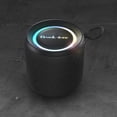 thumbnail image 5 of Brookstone AQUABEAT Waterproof LED Speaker, IPX6, Black, 5 of 5