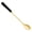 Black, variant on Long Handle Iced Tea Spoons Stainless Steel Cocktail Stirring Spoons Dessert Spoons with Ceramic Handle for Milkshakes, Ice Cream, Cocktails, Cold Drinks by Ageoie