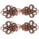 thumbnail image 1 of 2 pares de broches vintage para suéter, capa, capa, cárdigan, cuello chal, 1 of 5