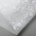 thumbnail image 5 of Zhuge Flores, regalos, papel para envolver regalos, papel semitransparente impermeable con forma de encaje, papel para envolver regalos (blanco, estilo 5), 5 of 5
