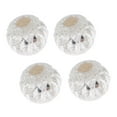 thumbnail image 4 of Abbracc 925 Large Hole Loose Spacer Bead DIYJewellery Making Finding 5mm 4pcs, 4 of 9