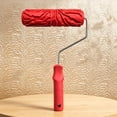 thumbnail image 4 of Nichiyo 7" Texture Roller, DIY Decorative Art Pattern Paint Roller Rubber Roller for Walls, Furnitures and Floors Decoration (EG325T), 4 of 6