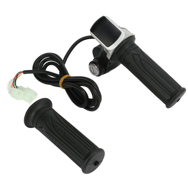 Agarre Eléctrico para Bicicletas, Resistente 24 V de 24 V Práctica Duradera liderado Aprendizaje Alejada Universal para triciclos Eléctricos para Bicicletas Eléctricas