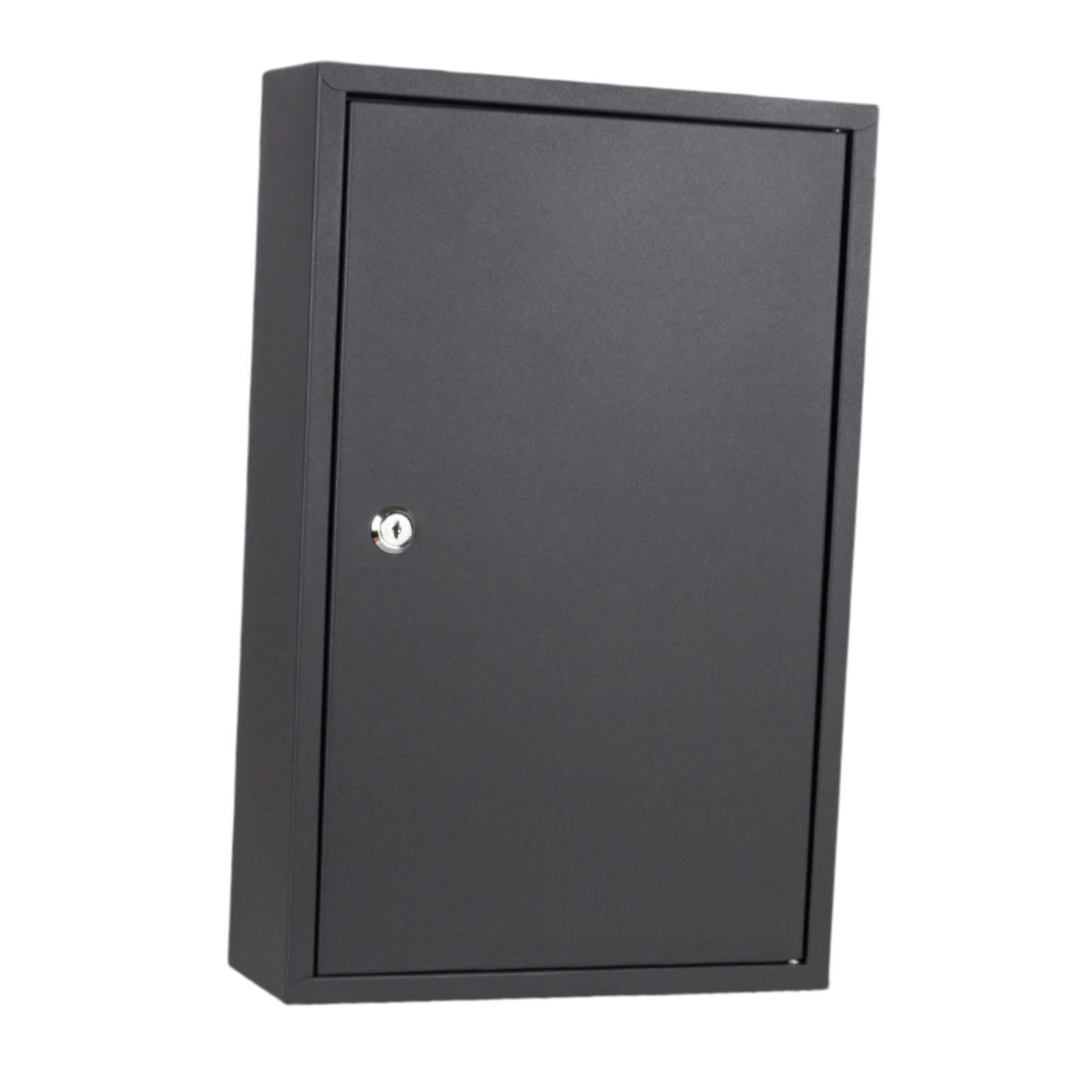 figatia 48 Key Lock Box Key Cabinet Safe Key Storage Box Key Organizer for Car Dealerships Hotels Rental Managements Hotel Executives