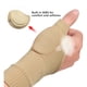 thumbnail image 4 of Guantes de compresión para pulgar y muñeca para artritis, muñequera transpirable con almohadillas de gel para lesiones en el pulgar, 4 of 5