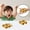 Yellow, variant on Double-Sided Flip Cars Toys, Inertial Push and Go Car Toys, Simulation Stunt Push and Go Friction Cars Models for 3+ Years Old, Christmas Holiday Gifts
