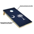 thumbnail image 2 of Tailgating Pros Regulation Cornhole Boards Flag Set - Includes 8 Bean Bags, Carrying Cases, and 4'x2' Corn Hole Toss Game - Optional LED Lights, 2 of 6