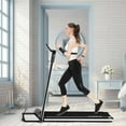 thumbnail image 3 of Gymax 450W Ultra-thin Electric Folding Treadmill Motorized Running Jogging Machine, 3 of 10