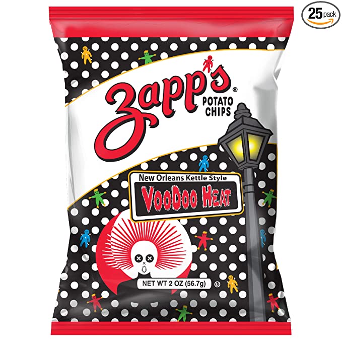 Zapps Potato Chips Heat Chips 2 Oz (Pack of 5)
