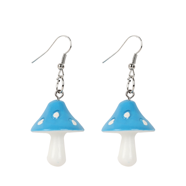 Sonducket Gotas para los oídos Pendientes de goma de plástico Forma de hongo Mujer Oreja Colgante Joyería Decoración Regalo, Amarillo Ropa, zapatos y accesorios Miscelánea azul Sonducket AP000945-02