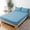 BLUE, variant on Waterproof Mattress Protector, Noiseless Full Size Mattress Pad with Deep Pocket Fitted Up to 11",Breathable Fitted Sheet Quilted Mattress Pad Cover (Black,Full)