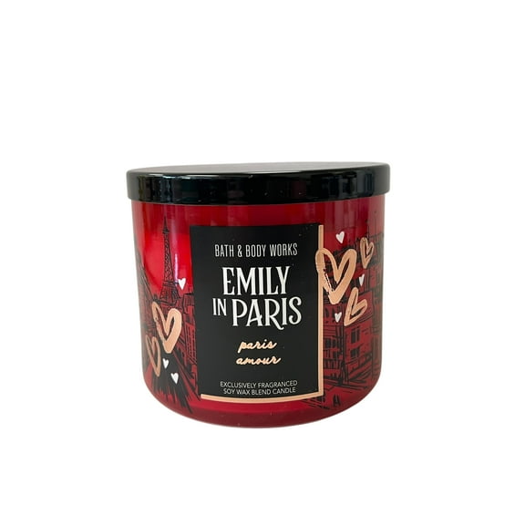 Bath & Body Works Paris Amour 3 Wick Scented Candle