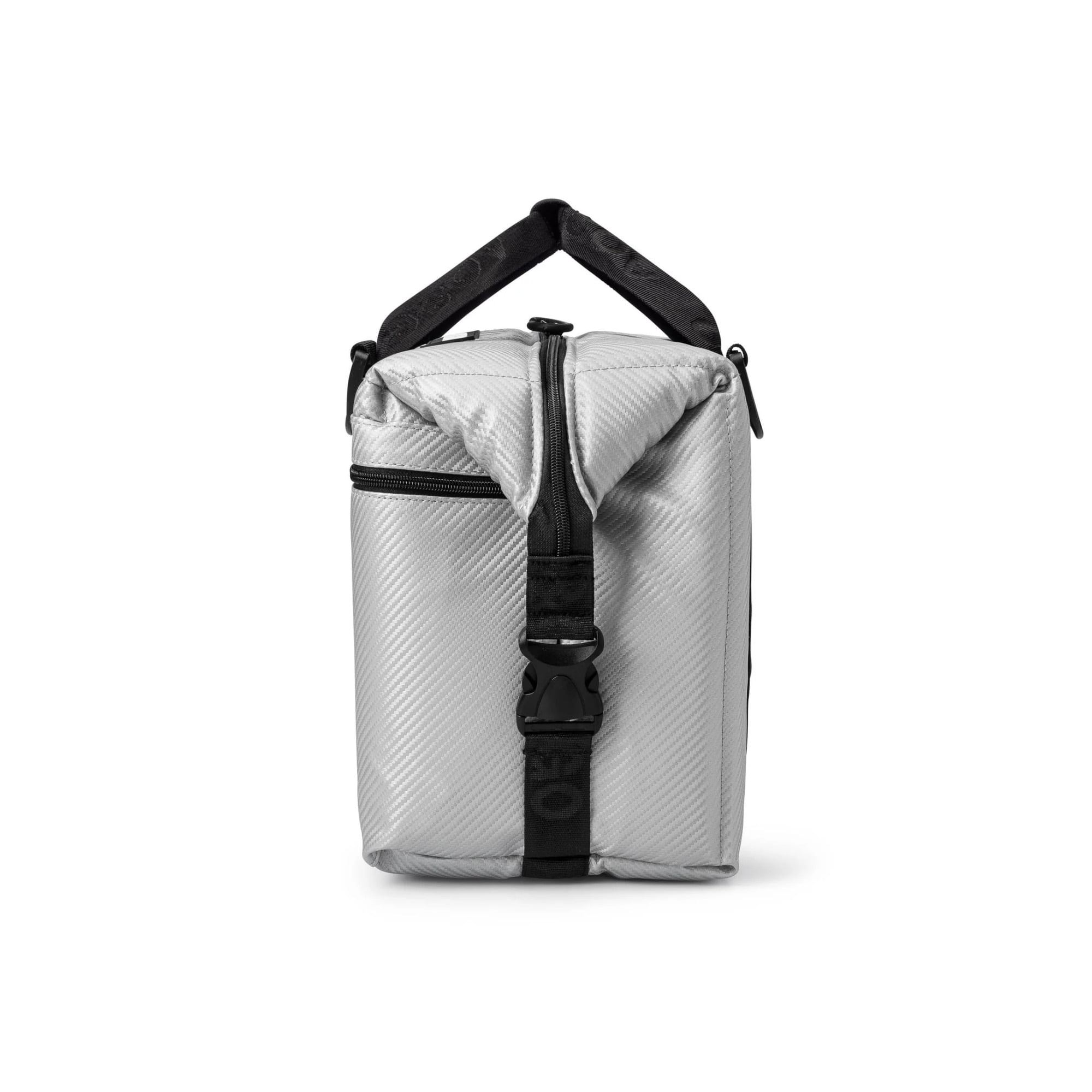 AO Coolers Carbon Soft Cooler with High-Density Insulation, Silver, 24-Can