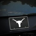 thumbnail image 3 of Texas NCAA Longhorns 12x6 Carbon Fiber Design Metal License Plate Auto Tag, 3 of 8