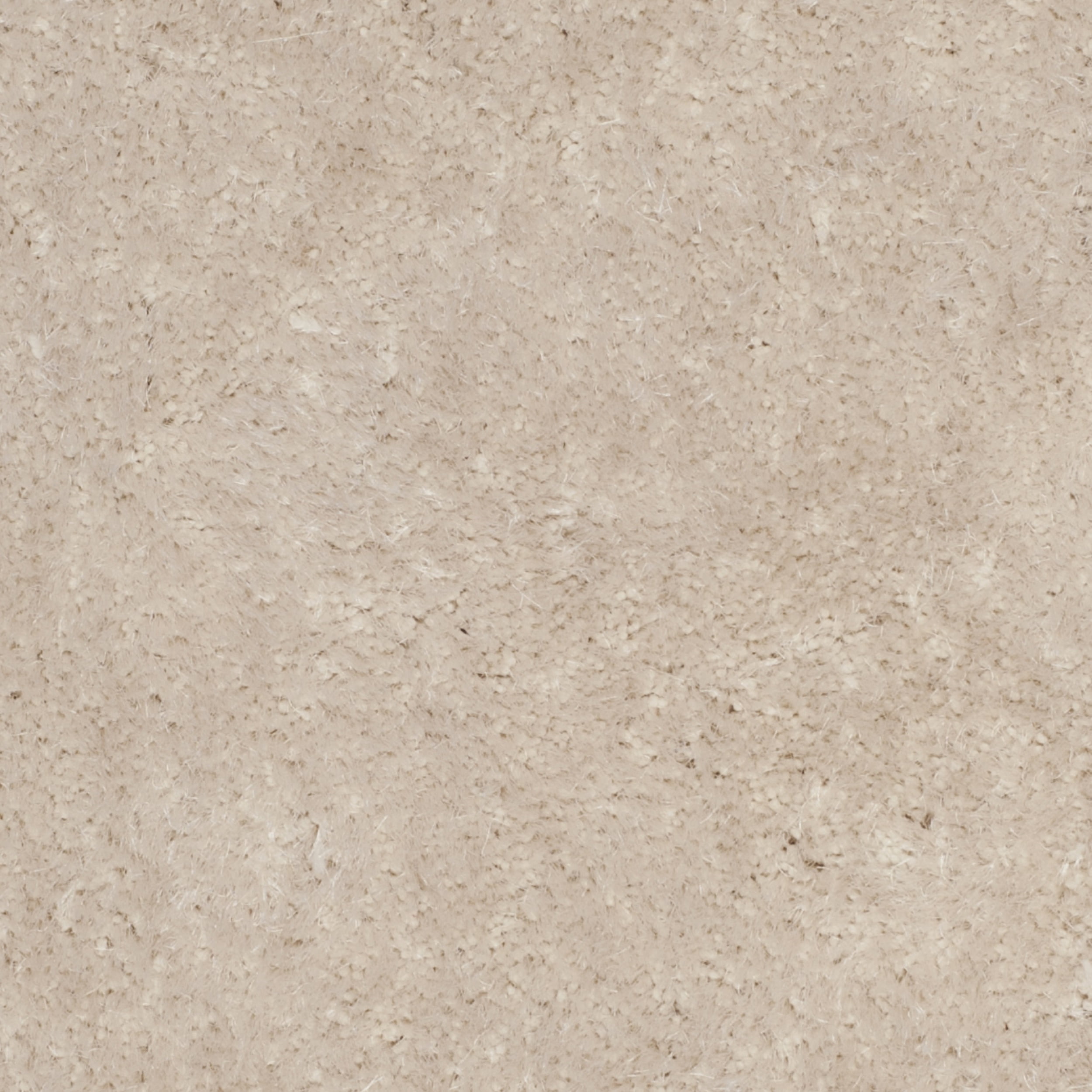 SAFAVIEH Luxe Paxton Solid Plush Polyester Shag Area Rug, Bone, 4' x 6'