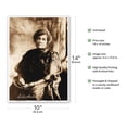 thumbnail image 2 of Queen Lili'uokalani (Liliuokalani) - Beloved Queen of Hawaii (1838-1917) - Vintage B&W Historical Photograph c.1890s - Master Art Print 10in x 14in, 2 of 4