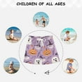 thumbnail image 6 of FORMRS Boys Swim Trunks Quick Dry Mesh Liner Boardshorts Sizes XS-XL, Purple Cute Halloween, 6 of 7