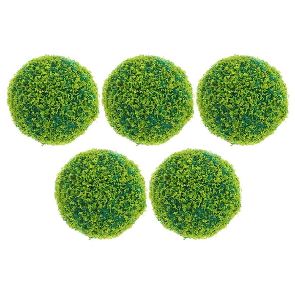 Hemobllo Durable Light Green Faux Topiary Ball for Daily Use Realistic Decorative Artificial Plant Ball 1.4cm