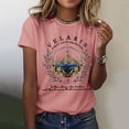 thumbnail image 2 of WEAIXIMIUNG T-Shirts Drôles Humour Adulte T-Shirt d'Été Décontracté pour Femme Imprimé à Manches Courtes Col Rond, 2 of 4