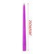 thumbnail image 4 of Juego de 4 Velas Hechas a Mano | Velas de Cera Moradas y Blancas Sumergidas a Mano | Duración Prolongada | Emiten Menos Humo | Decoración Elegante para Aniversarios, Cumpleaños y Bodas | Regalo para, 4 of 6