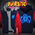 thumbnail image 1 of Uchiha Itachi Sasuke Sharingan Naruto Akatsuki Luminous Sweatshirts Hoodies Men Outerwear Coat Oversized Hooded Thick JacketXXL Gao Jinjia LED, 1 of 2